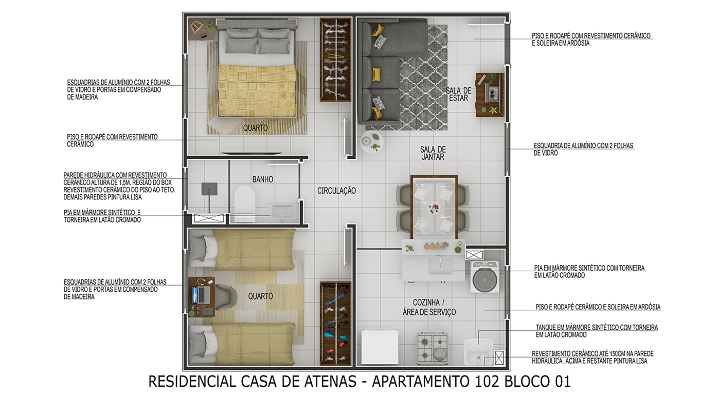 Residencial Casa de Atenas - Foto 18