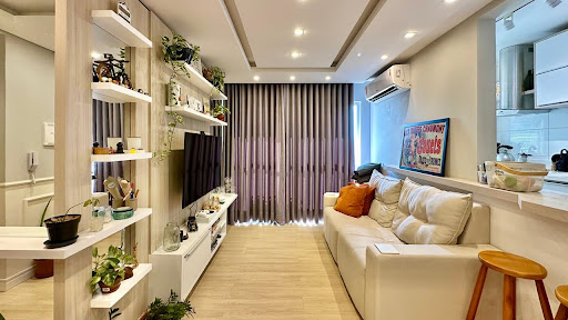 Apartamento semimobiliado no Goiás c/ 2 dormitórios e sacada - Foto 10