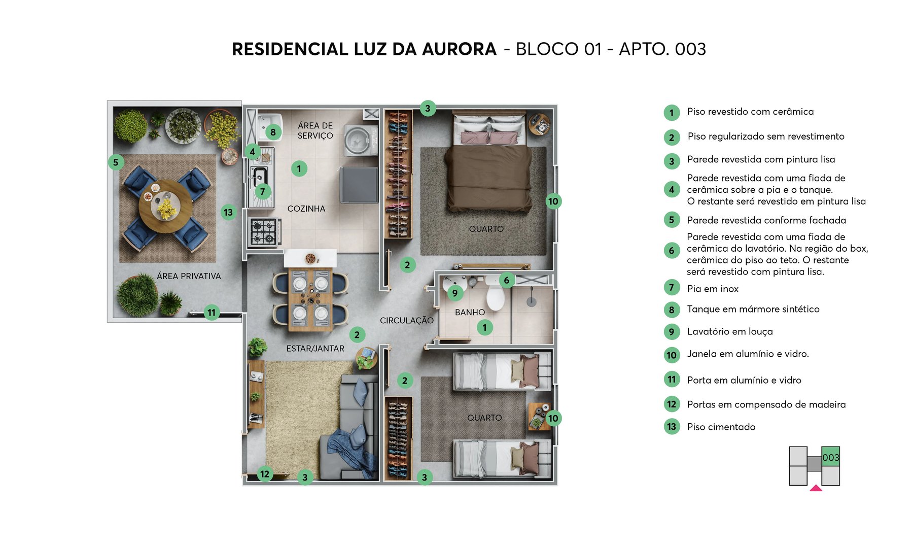 Residencial Luz da Aurora - Foto 12