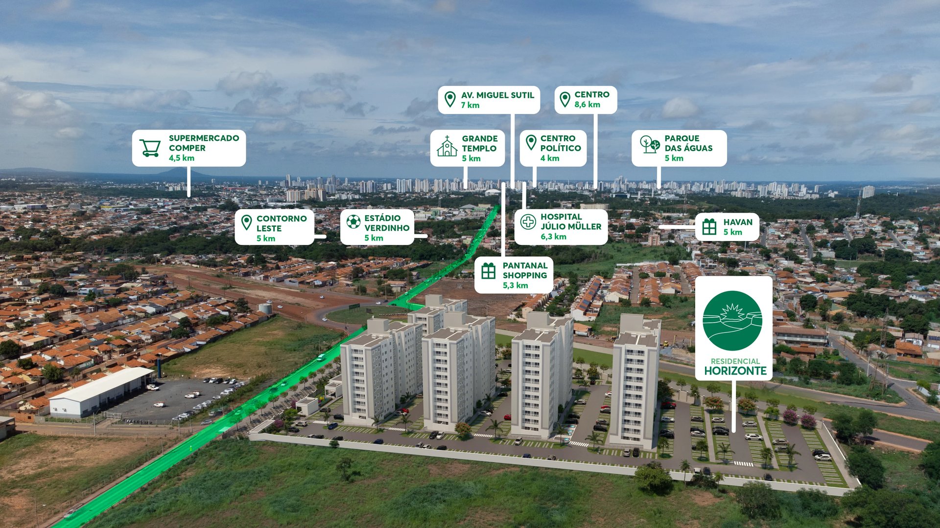 ESGOTADO - Residencial Horizonte - Foto 14
