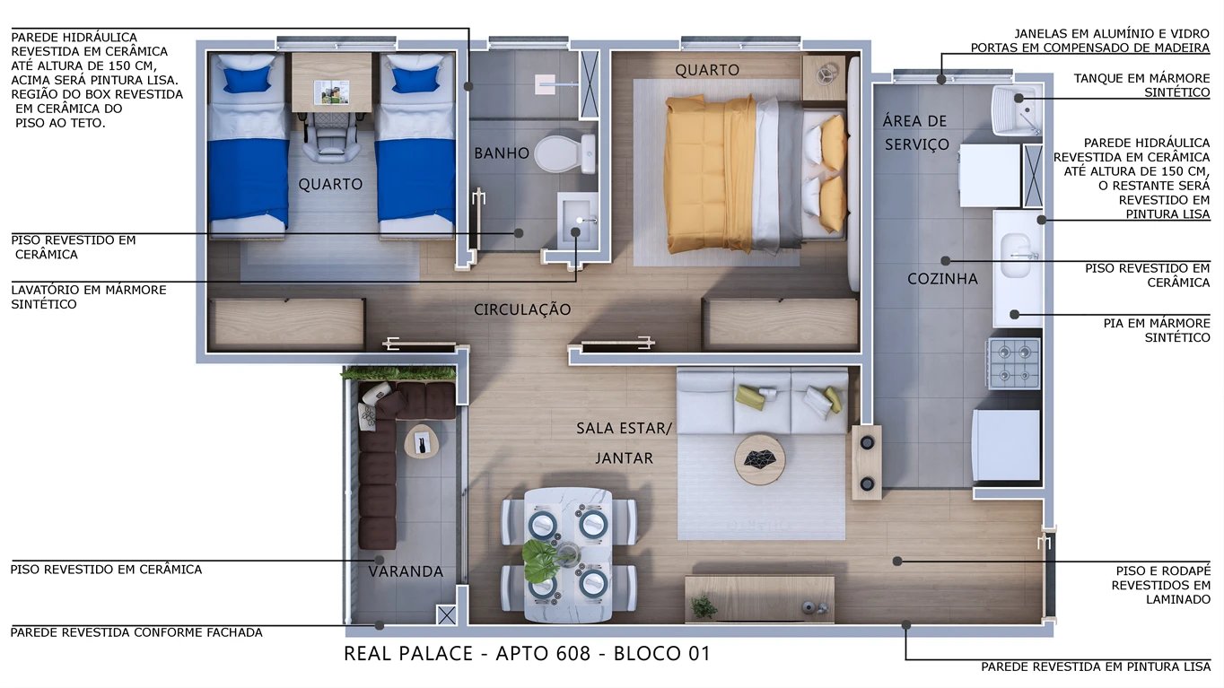Residencial Real Palace - Foto 15