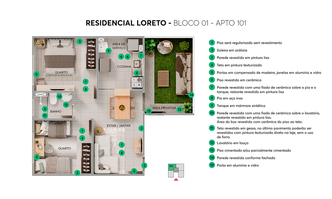 Residencial Loreto, foto 9