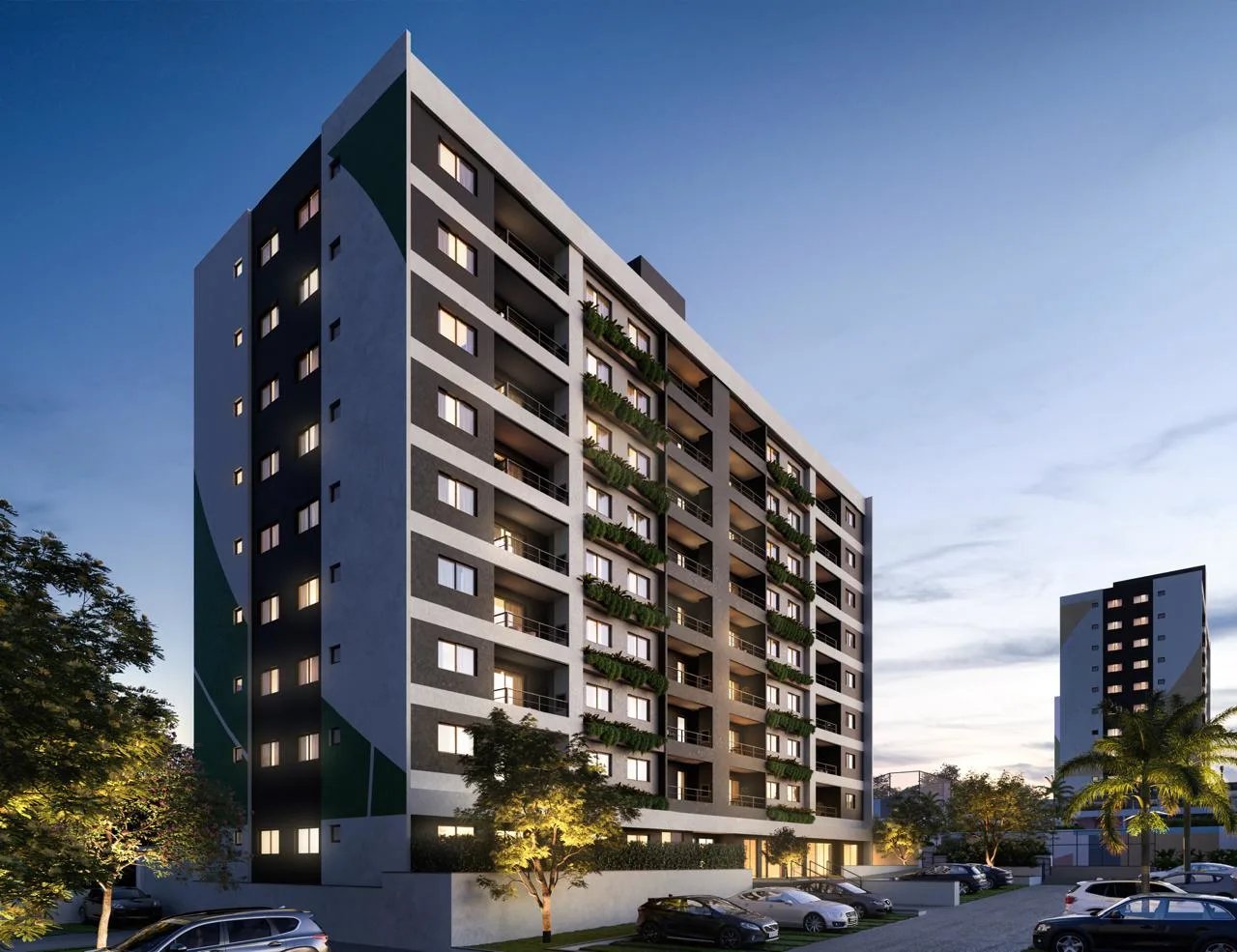 Apartamento no Vivalles com 2 dormitórios 