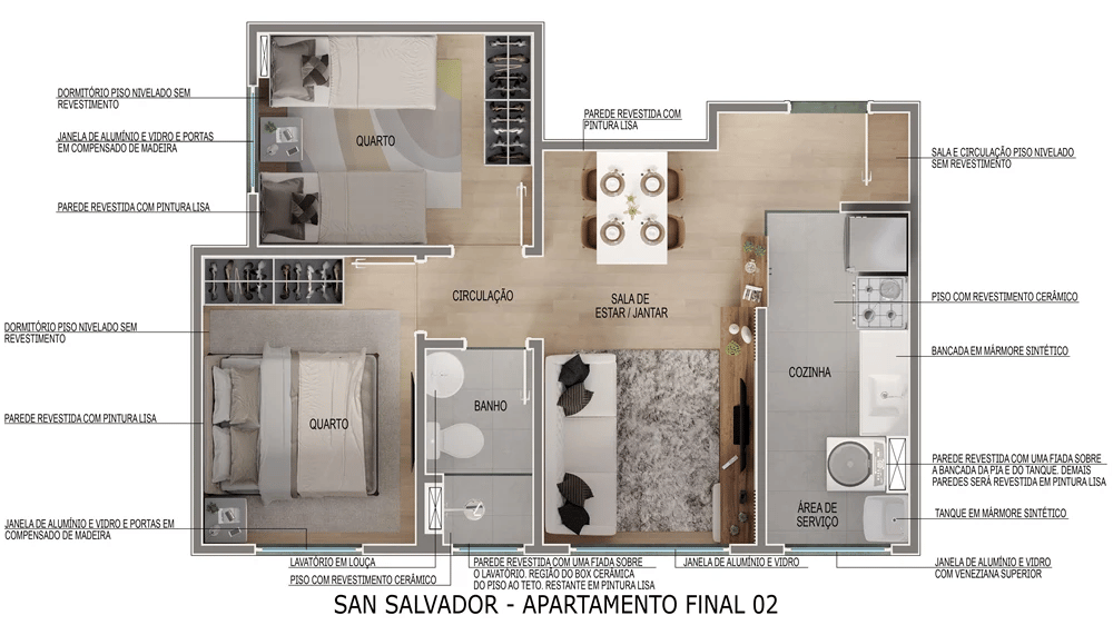 ESGOTADO - Residencial Spazio San Salvador - Foto 13