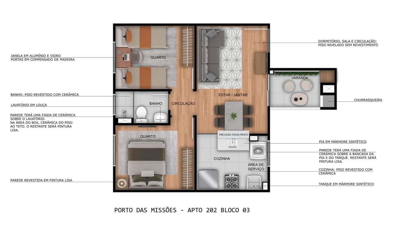 Residencial Porto das Missões - Foto 12