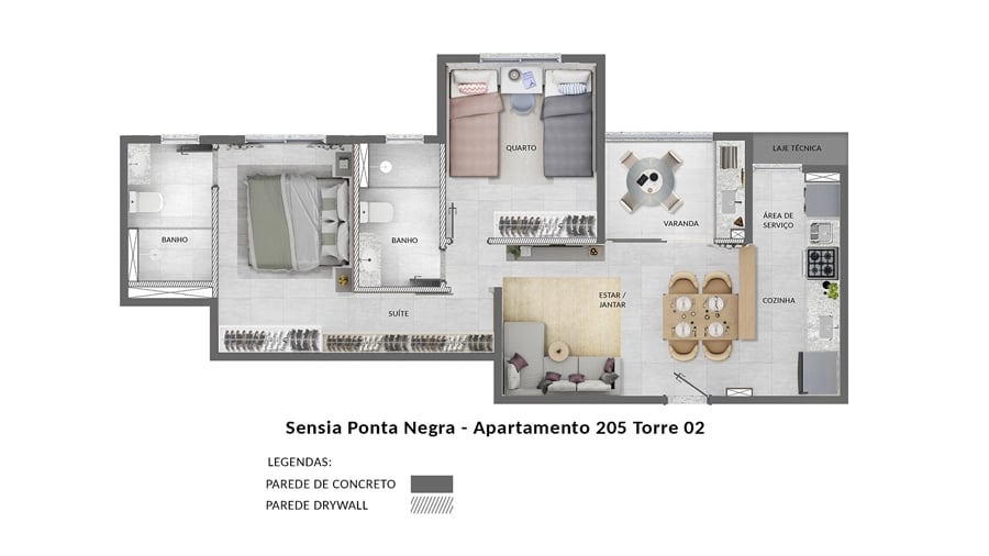 Residencial Sensia Ponta Negra - Foto 29