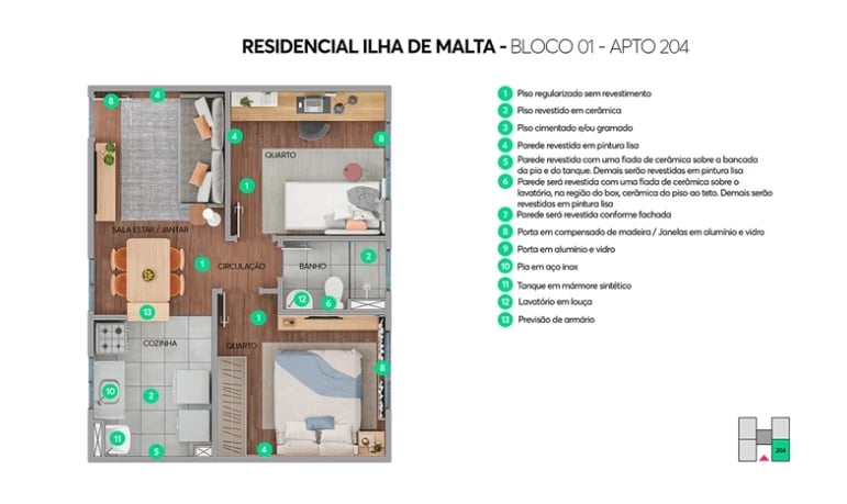Residencial Ilha de Malta - Foto 11