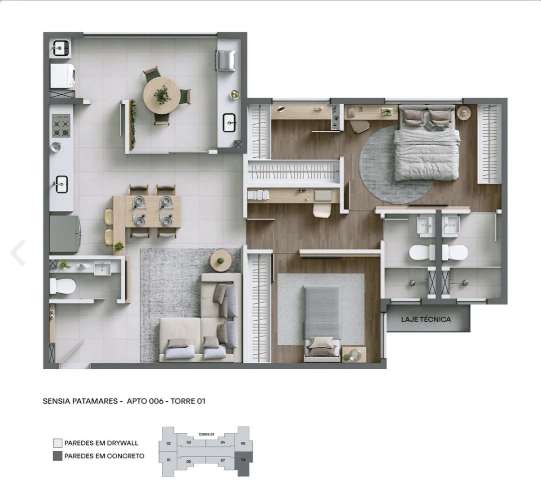 Residencial Sensia Patamares  - Foto 31