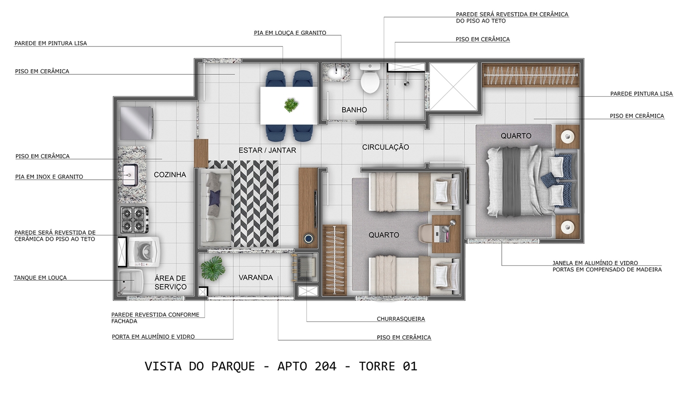 Residencial Vista do Parque - Foto 20