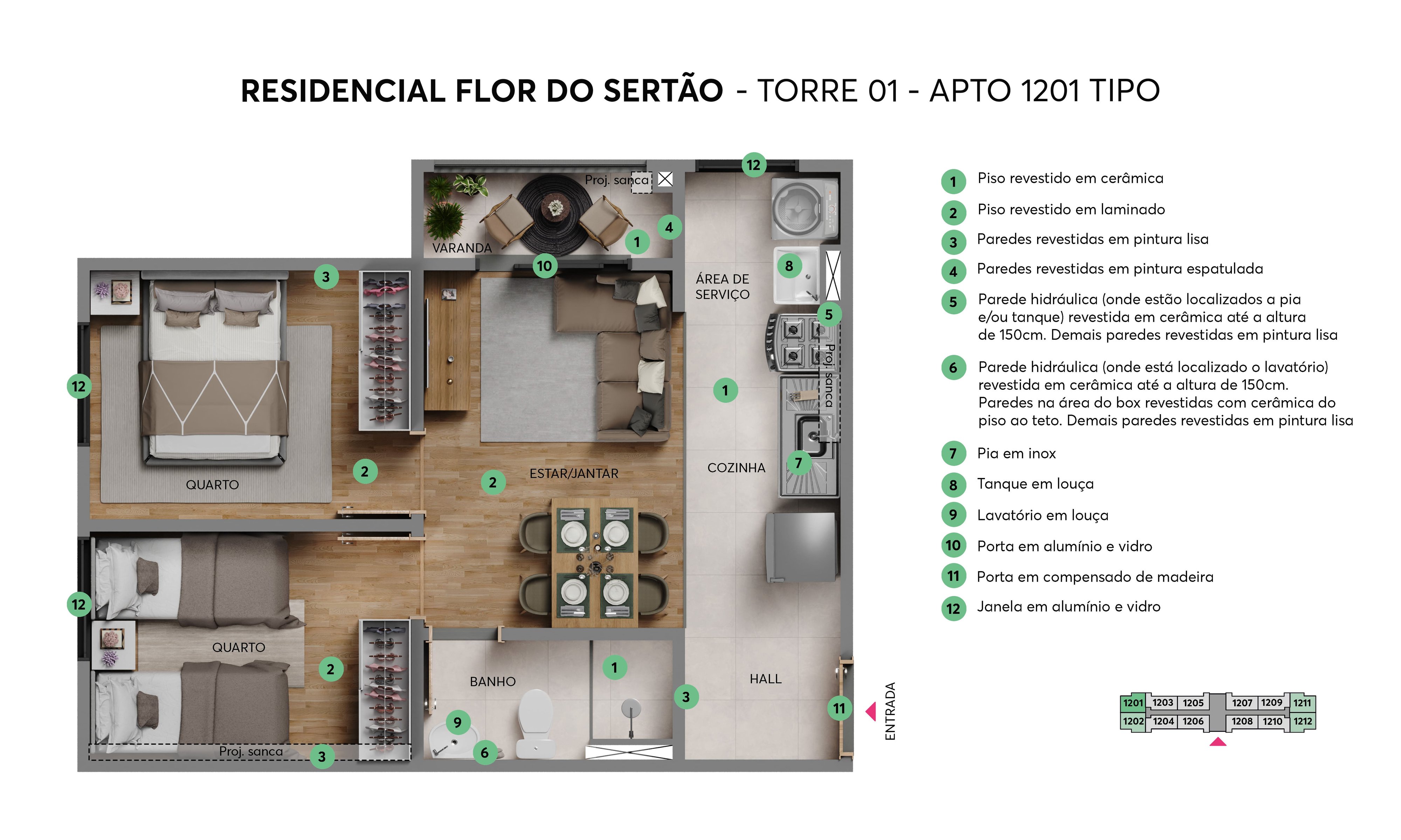 Residencial Flor do Sertão, foto 16