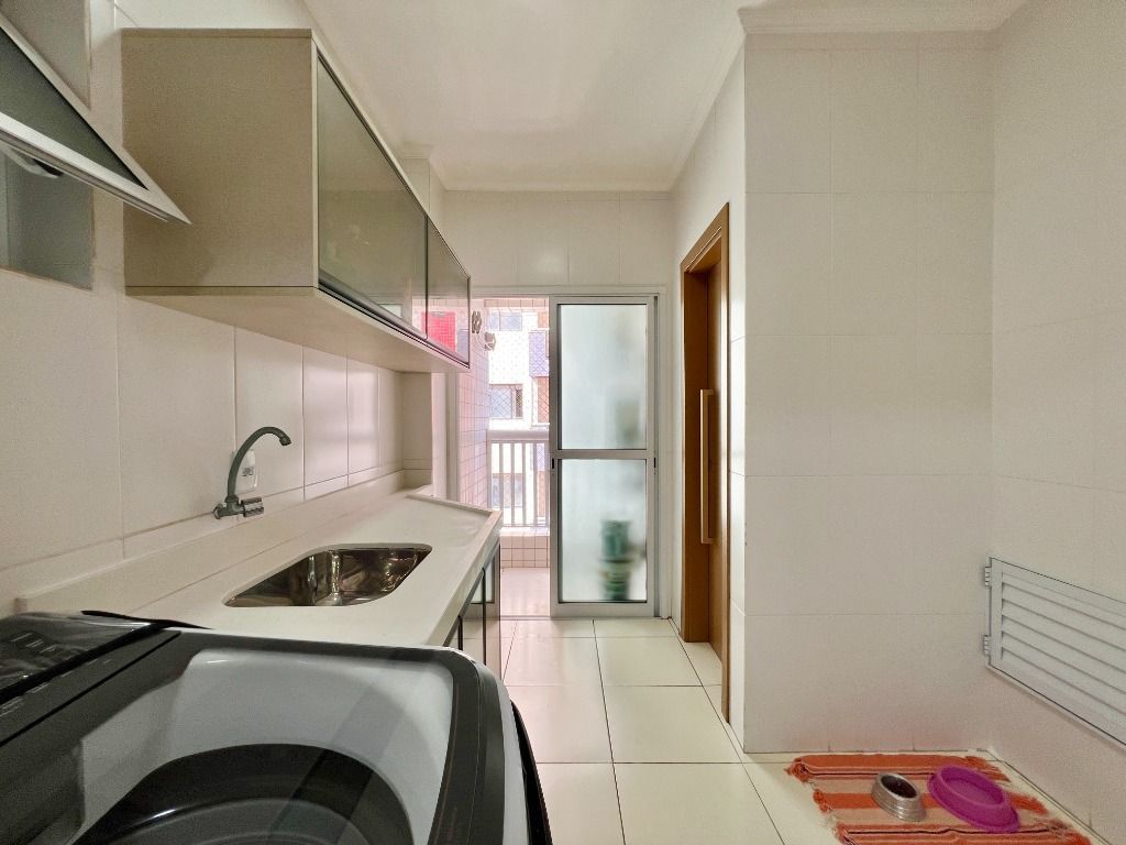 Apartamento em Praia Grande com 4 Dormitórioas Piscina na Cobertura Vila Guilhermina — foto 13