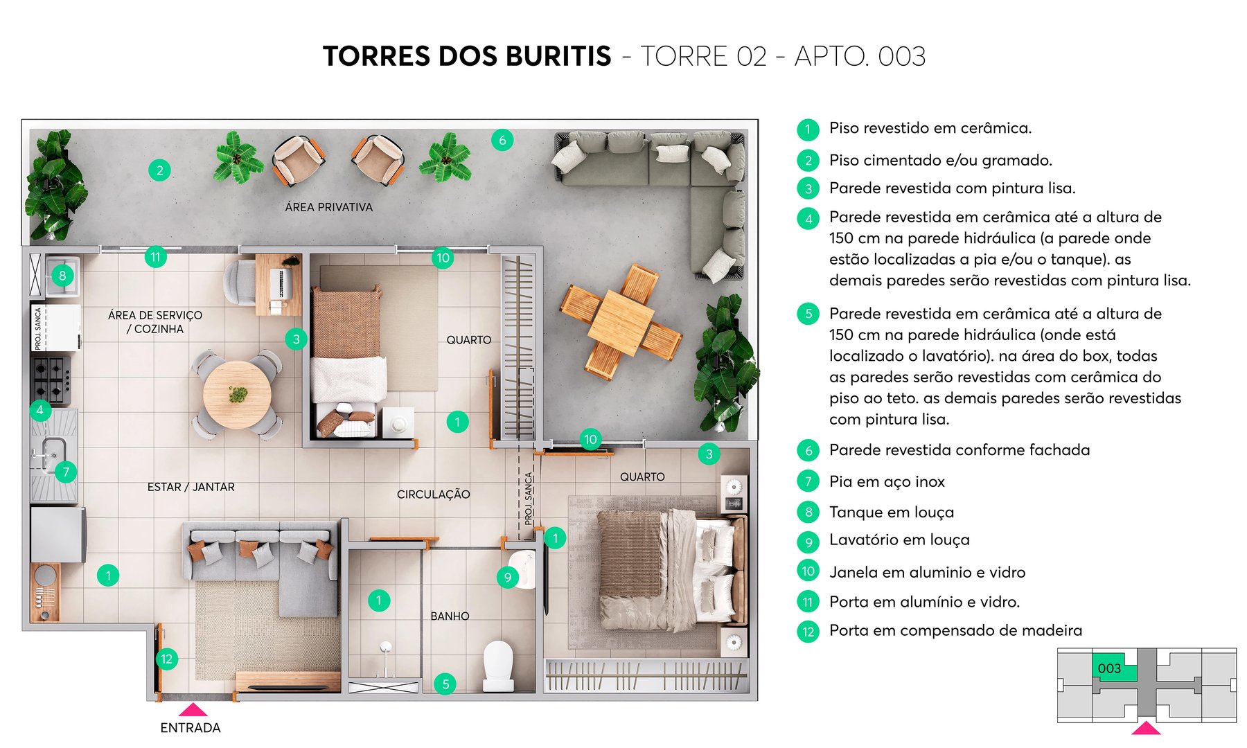 Residencial Torres dos Buritis  - Foto 16