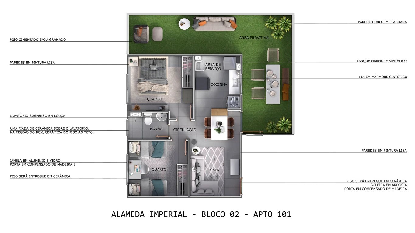 Residencial Alameda Imperial - Foto 9