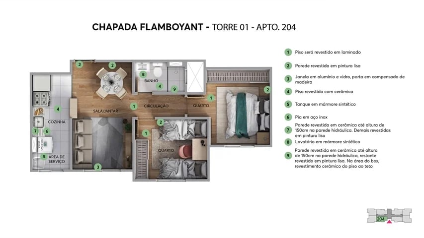 ESGOTADO - Residencial Chapada Flamboyant - Foto 11