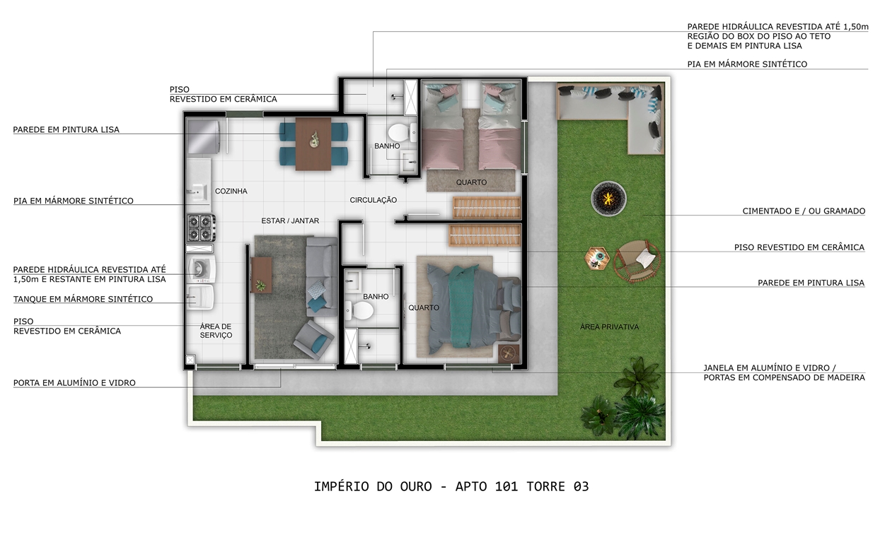 Residencial Império do Ouro - Foto 18