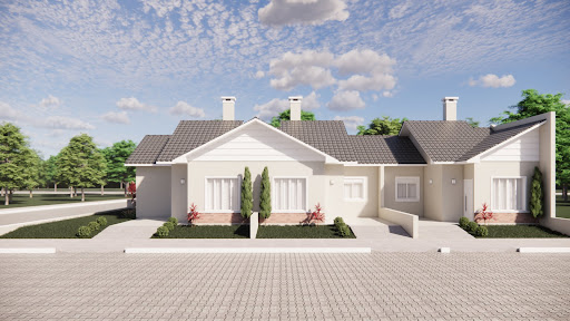 Geminado no Loteamento Portal do Sol com 2 dormitórios