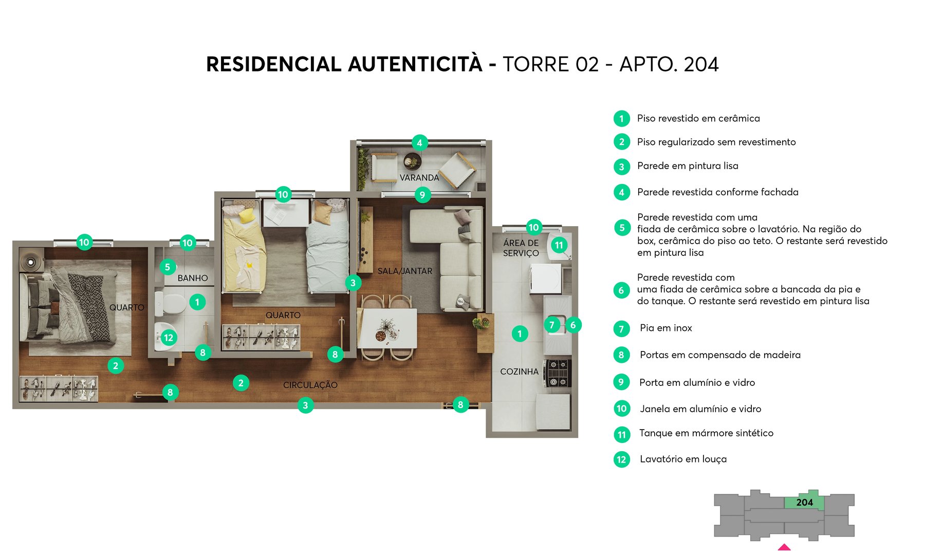 Residencial Autenticità - Foto 13