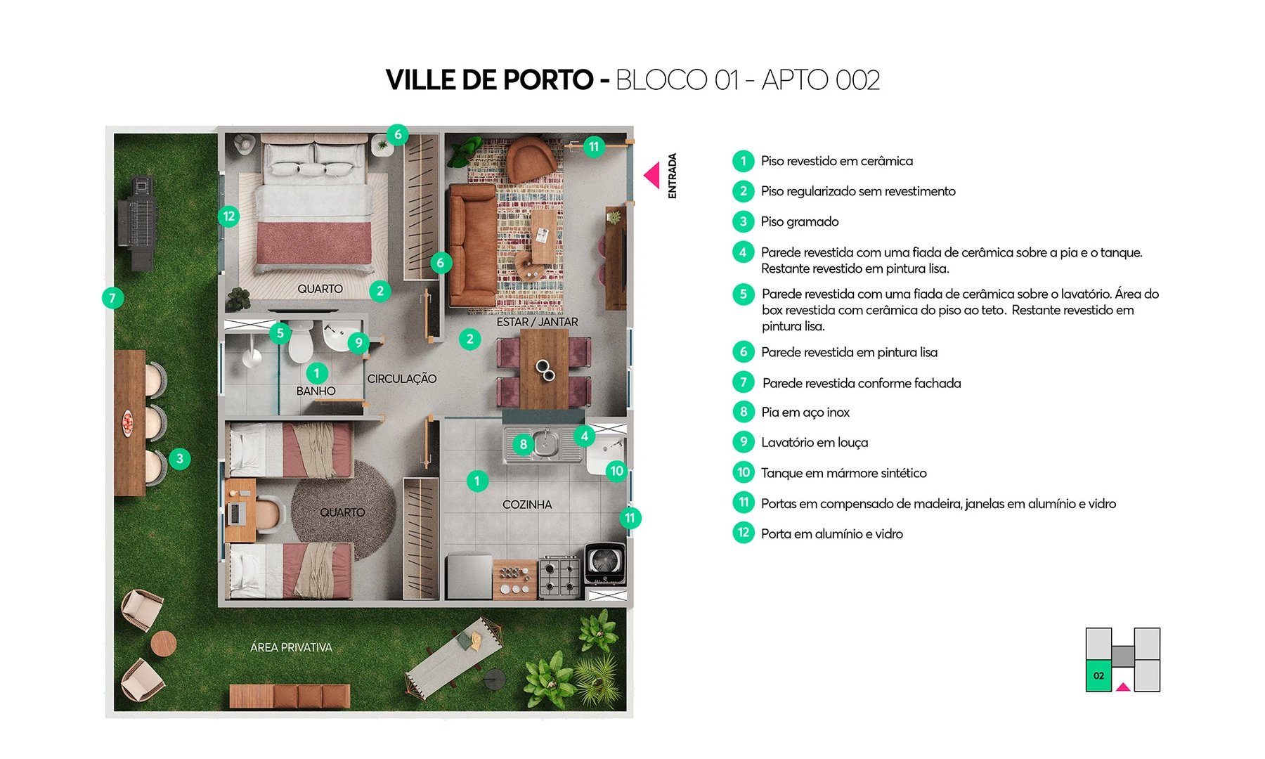 Residencial Ville de Porto - Foto 11