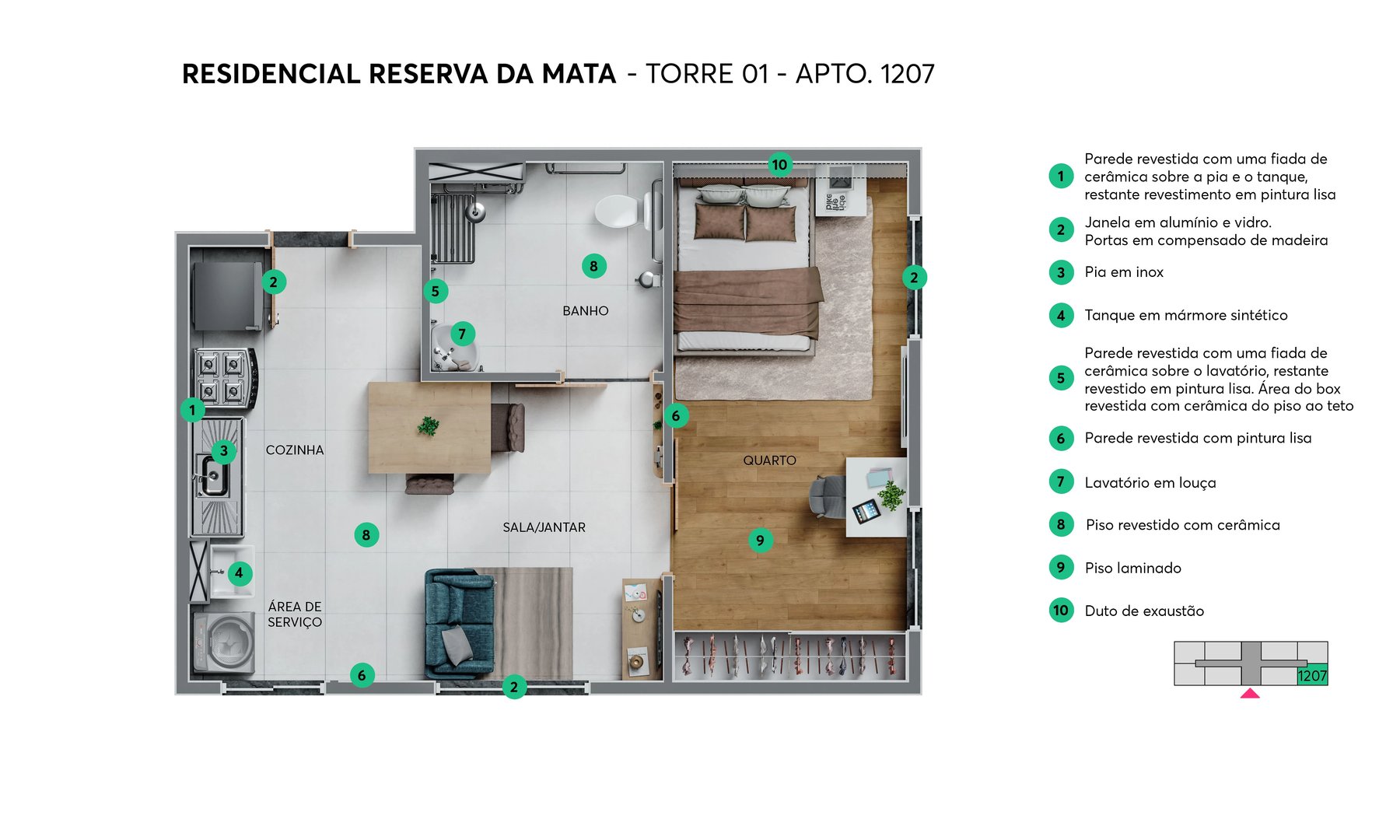  Residencial Reserva Da Mata  - Foto 13