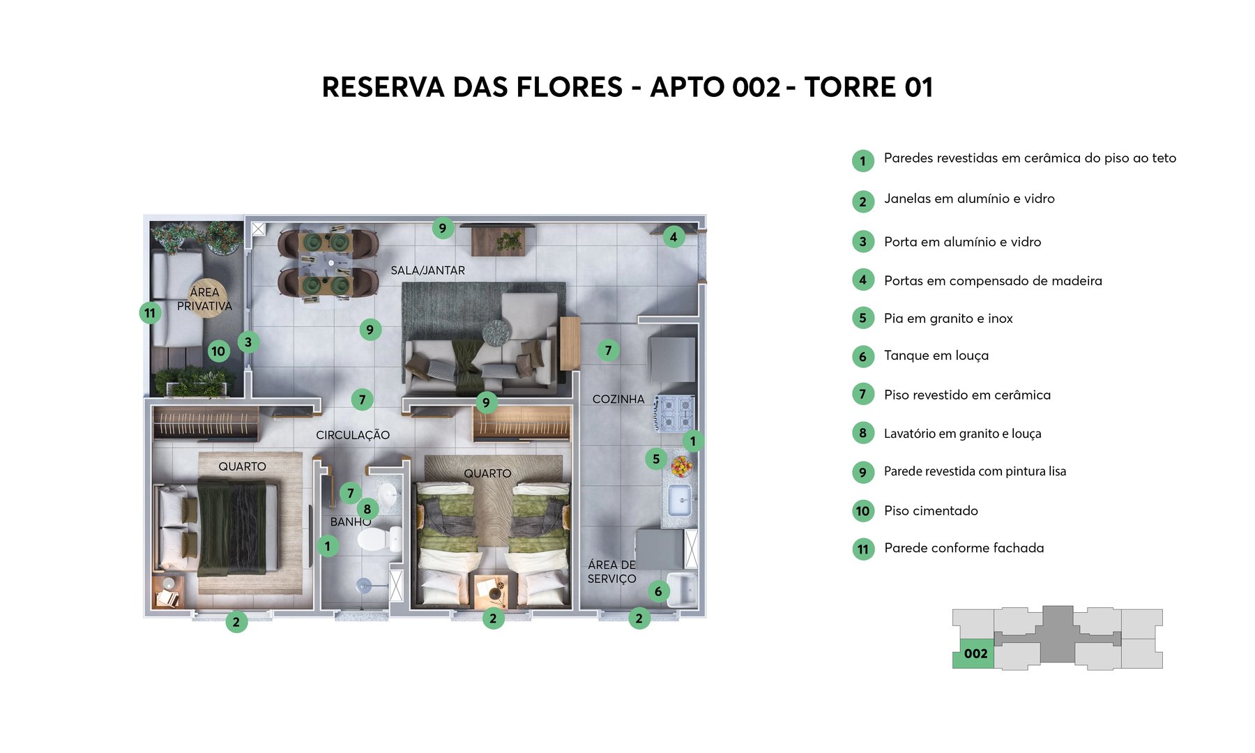 Residencial Reserva das Flores  - Foto 15