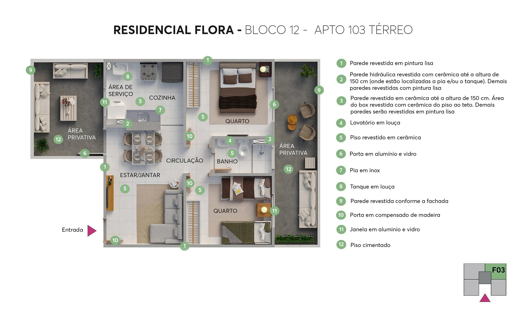 BREVE LANÇAMENTO - Residencial Flora - Foto 14