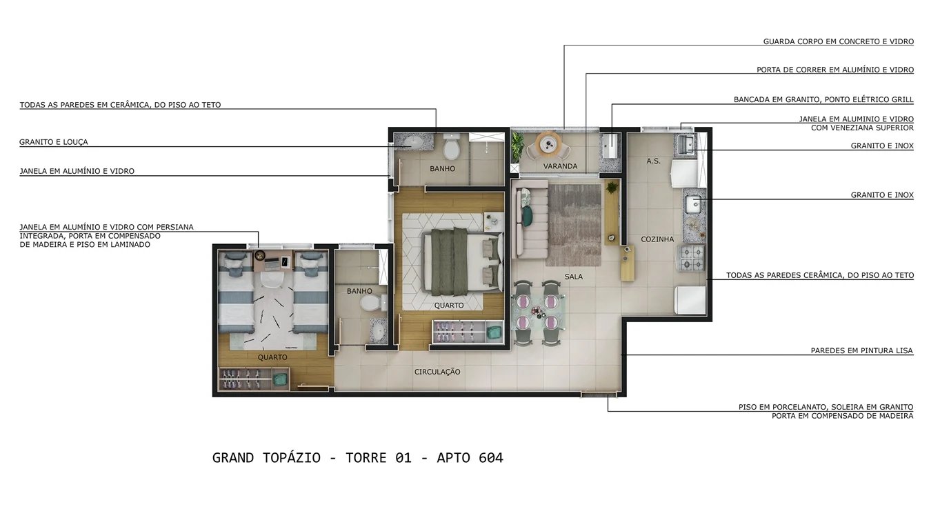 Residencial Grand Topázio - Foto 21