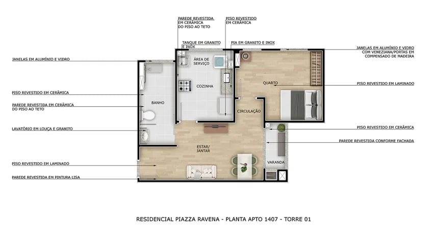 Residencial Piazza Ravena - Foto 14
