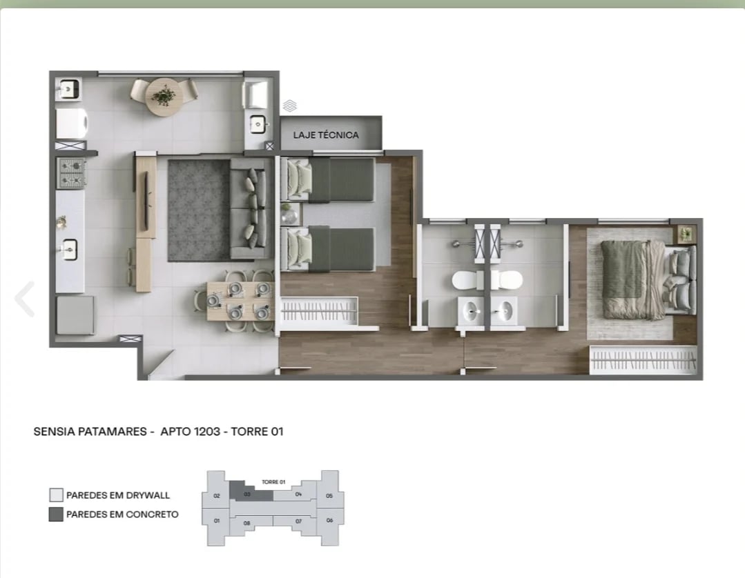 Residencial Sensia Patamares  - Foto 29