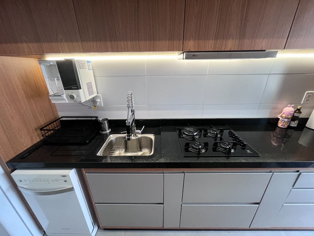 Apartamento 3 dormitórios mobiliado com 2 vagas perto da praia no canto do forte — foto 13