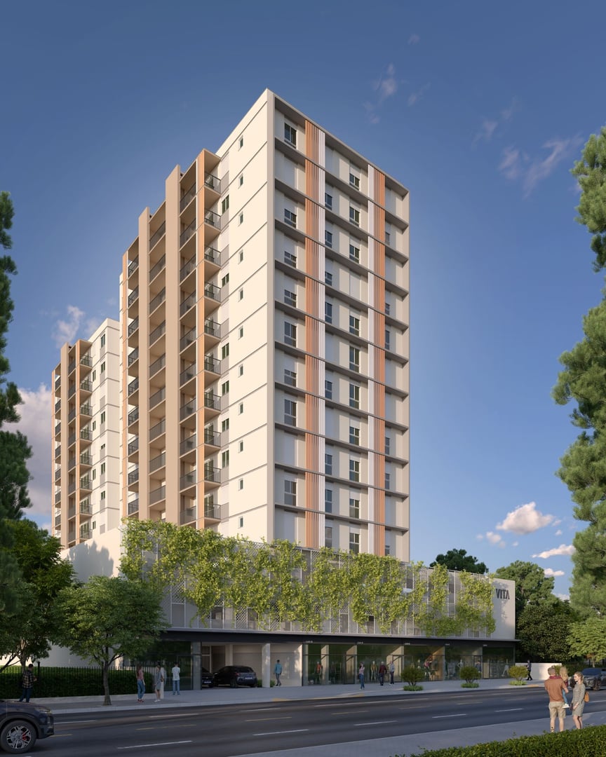 Apartamentos de 1 dormitório no Vita Zagonel 