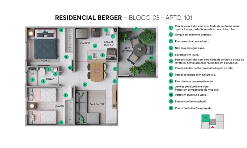 Residencial Berger - Foto 9