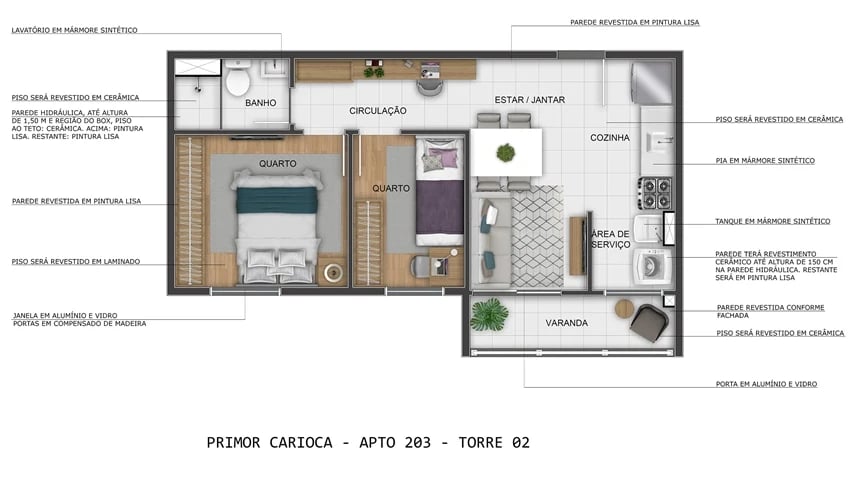 PRONTO - Residencial Primor Carioca - Foto 13