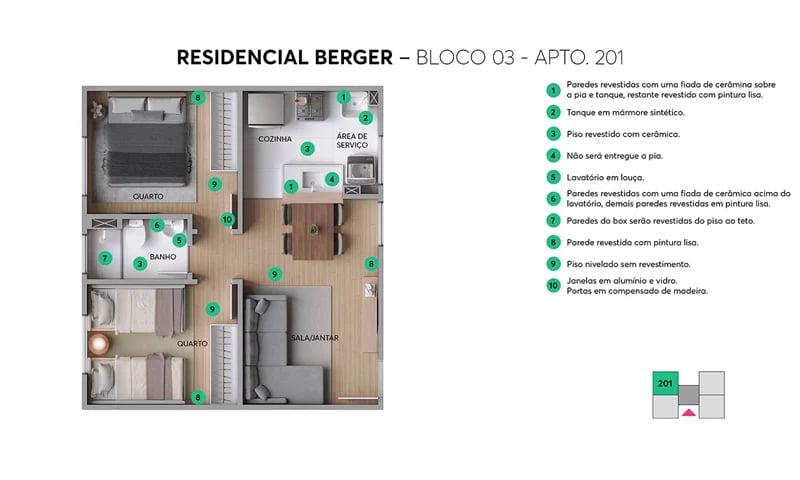 Residencial Berger - Foto 10