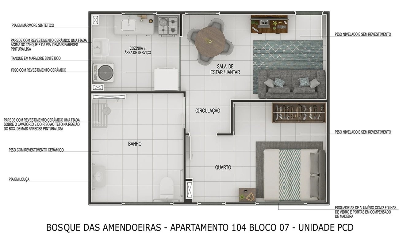 Imóvel Pronto - Residencial Bosque das Amendoeiras - Foto 10