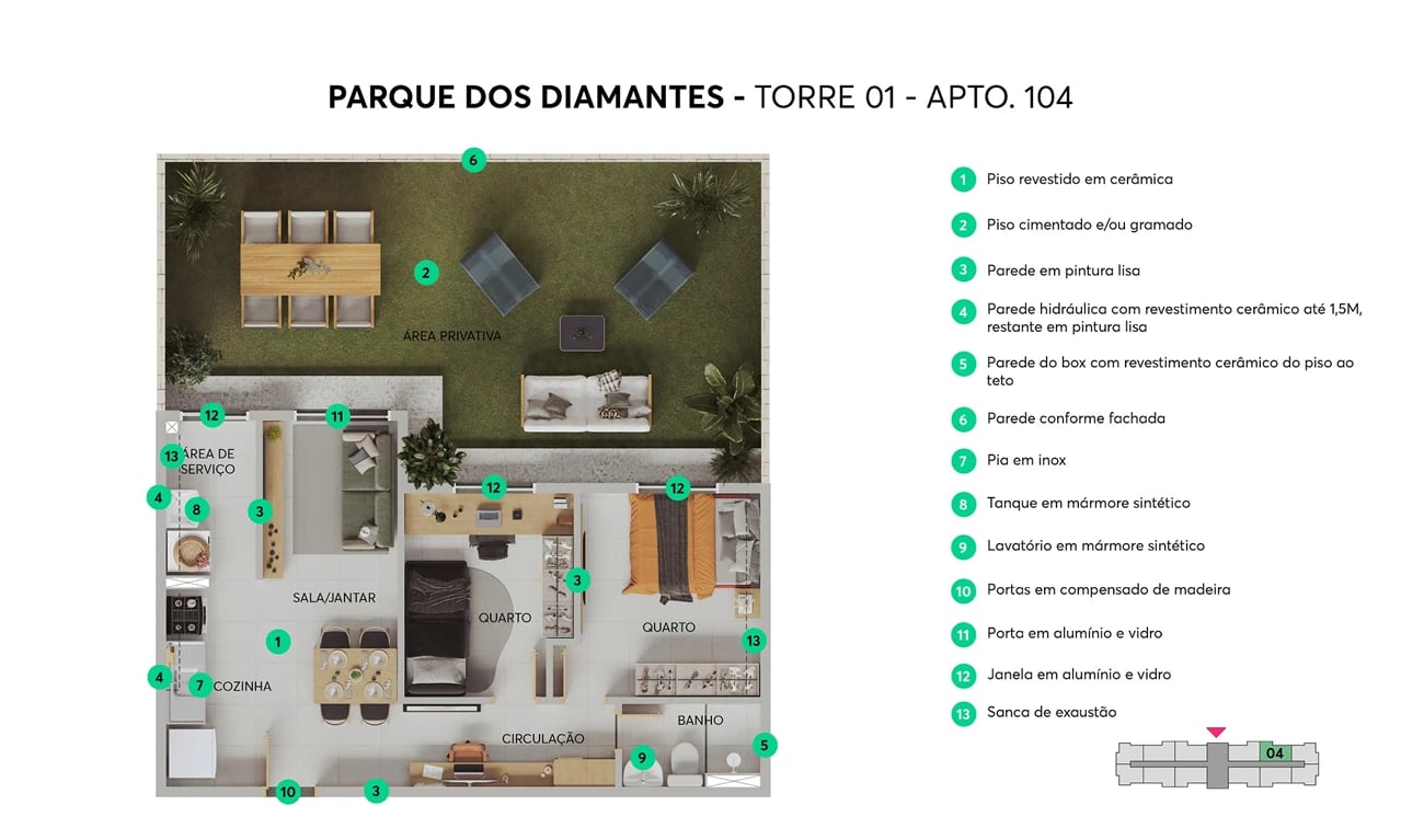 Residencial Parque dos Diamantes - Foto 14