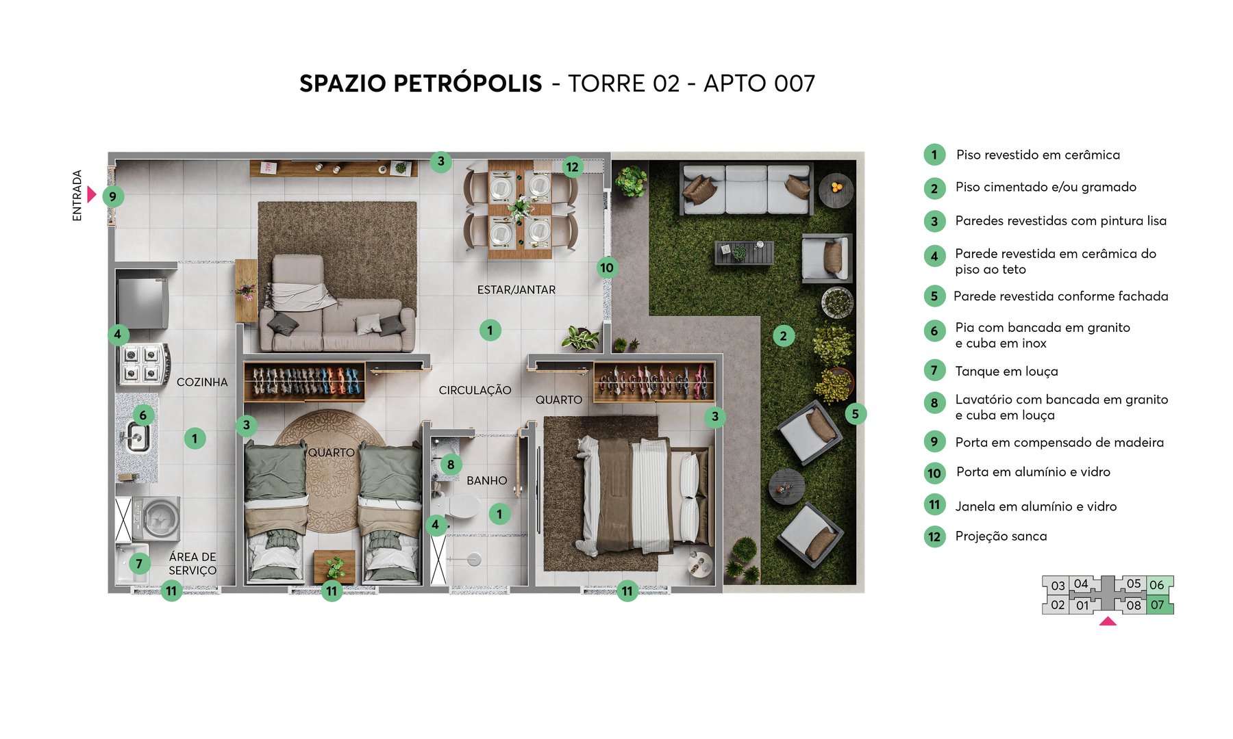 Residencial Spazio Petrópolis  - Foto 13
