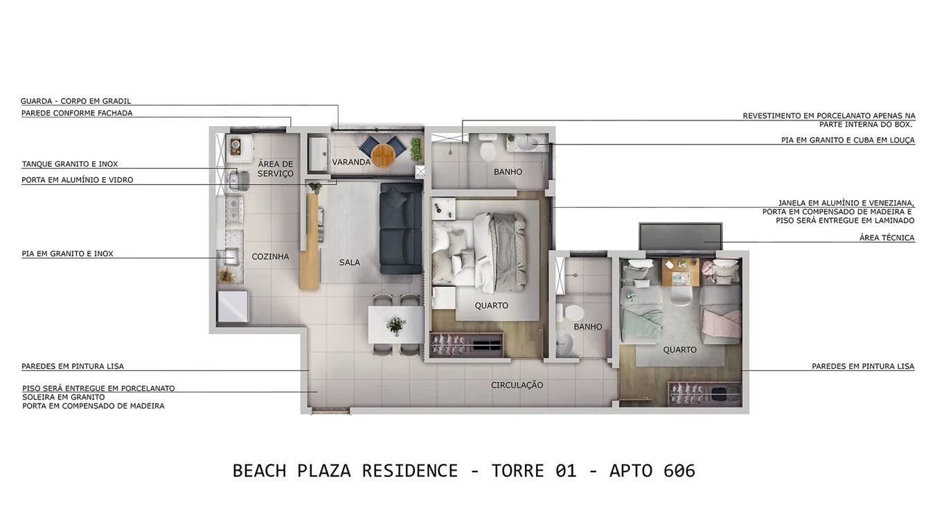 Residencial Beach Plaza Residence - Foto 21