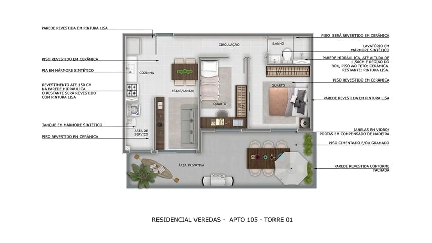 Residencial Veredas - Foto 16