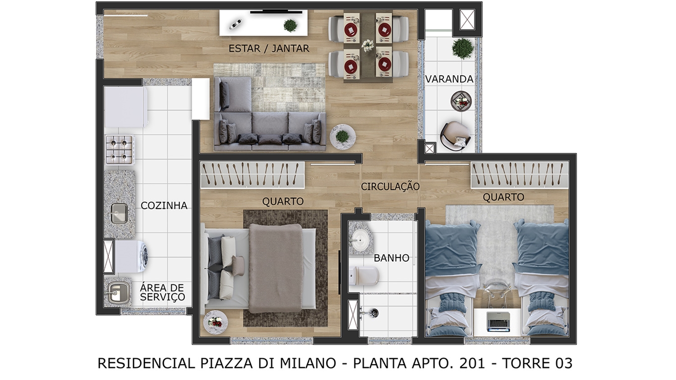 Residencial Piazza di Milano, foto 19