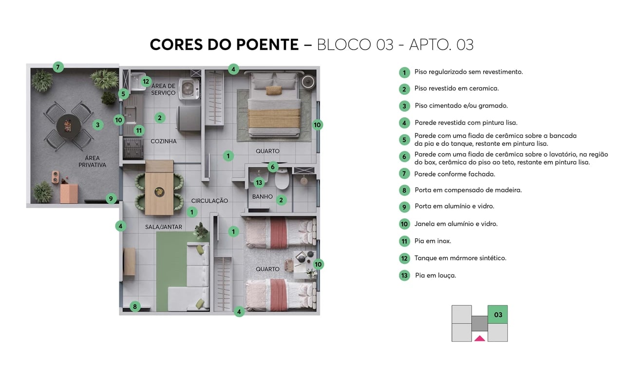 Residencial Cores do Poente - Foto 12