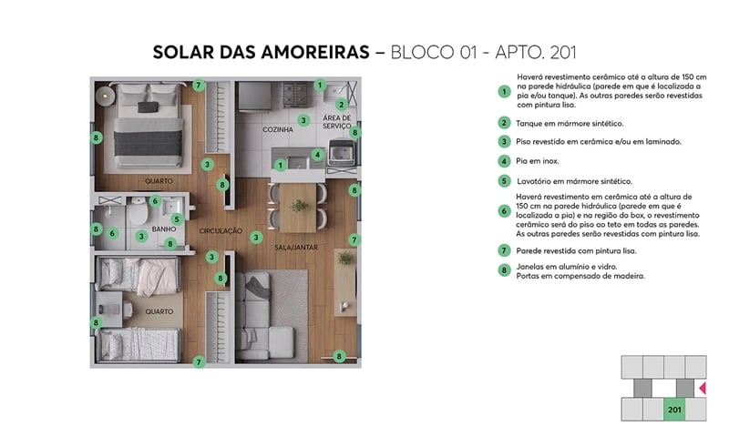 ESGOTADO - Residencial Solar das Amoreiras - Foto 15