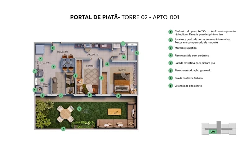 Residencial Portal de Piatã  - Foto 11