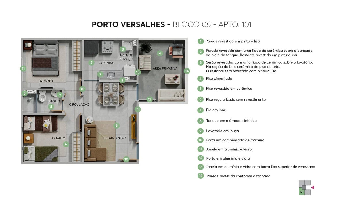 Residencial Porto Versalhes - Foto 12