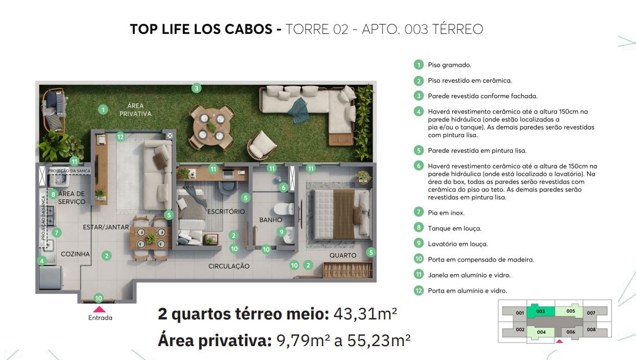 Residencial Top Life Los Cabos - Foto 7