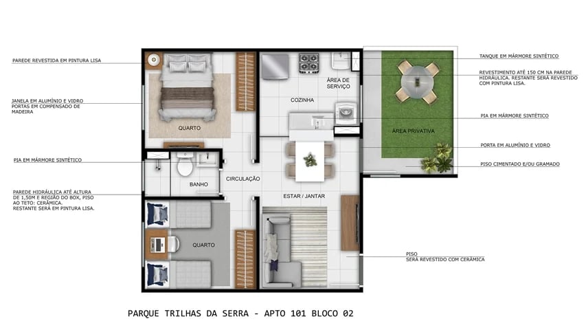 Residencial Parque Trilhas da Serra  - Foto 11