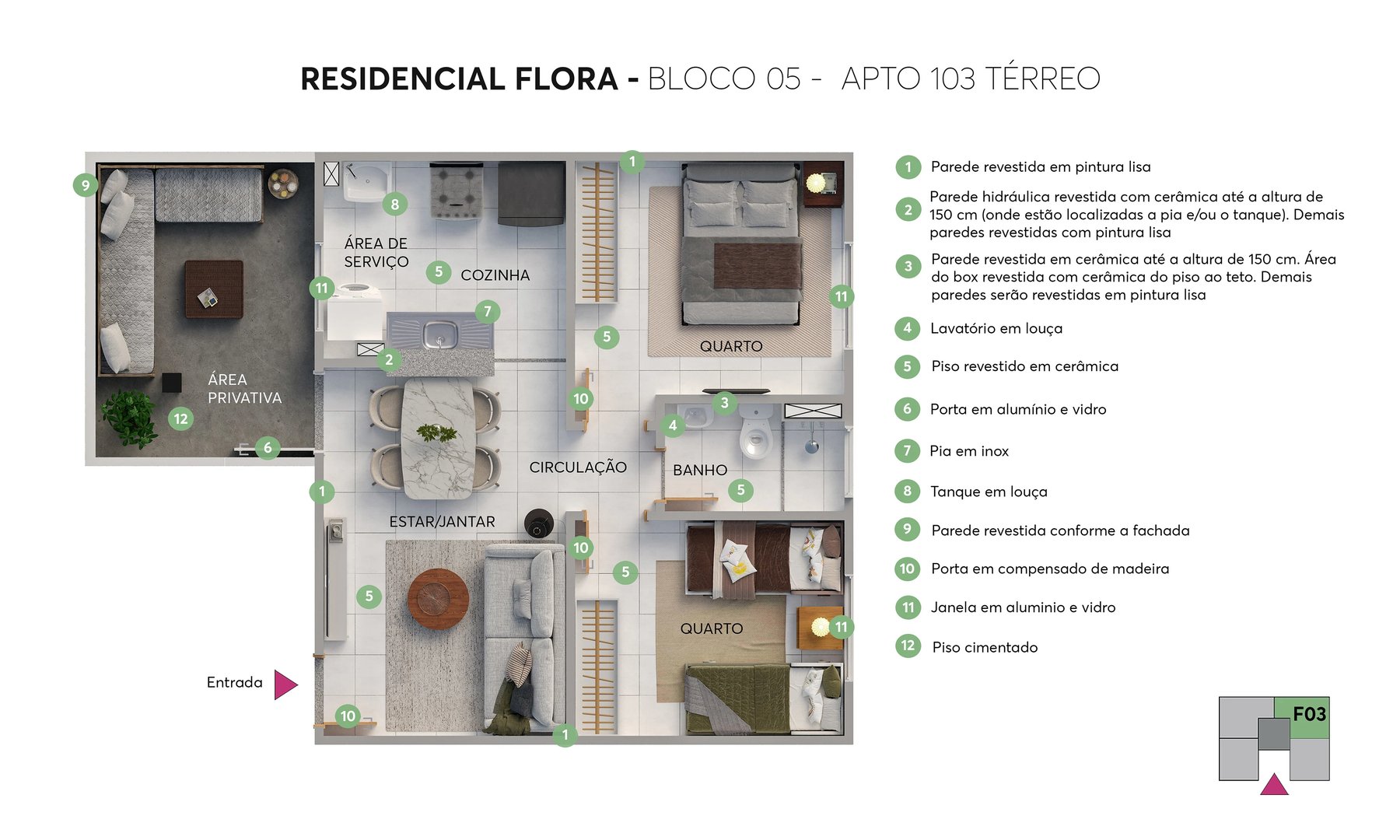 BREVE LANÇAMENTO - Residencial Flora - Foto 11