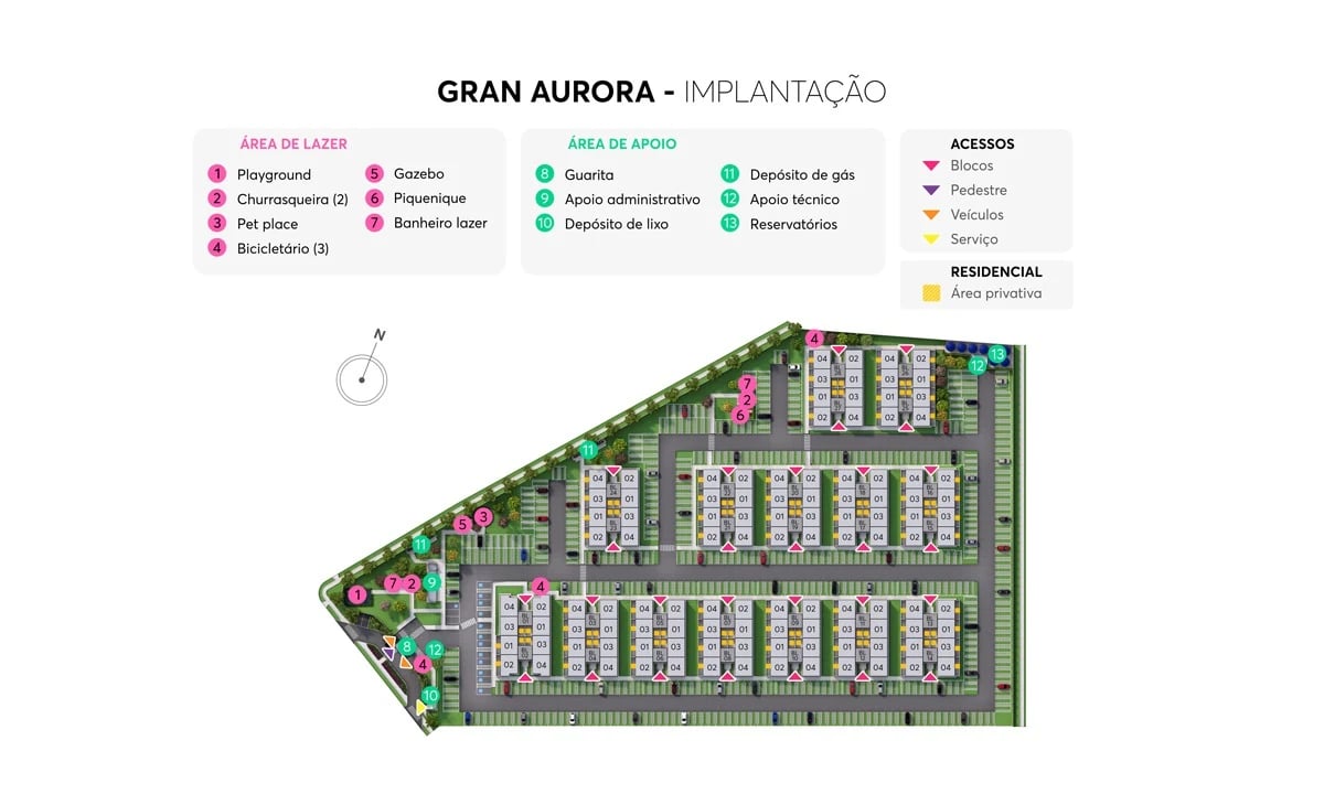 Residencial Gran Aurora - Foto 12