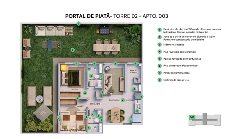 Residencial Portal de Piatã  - Foto 12