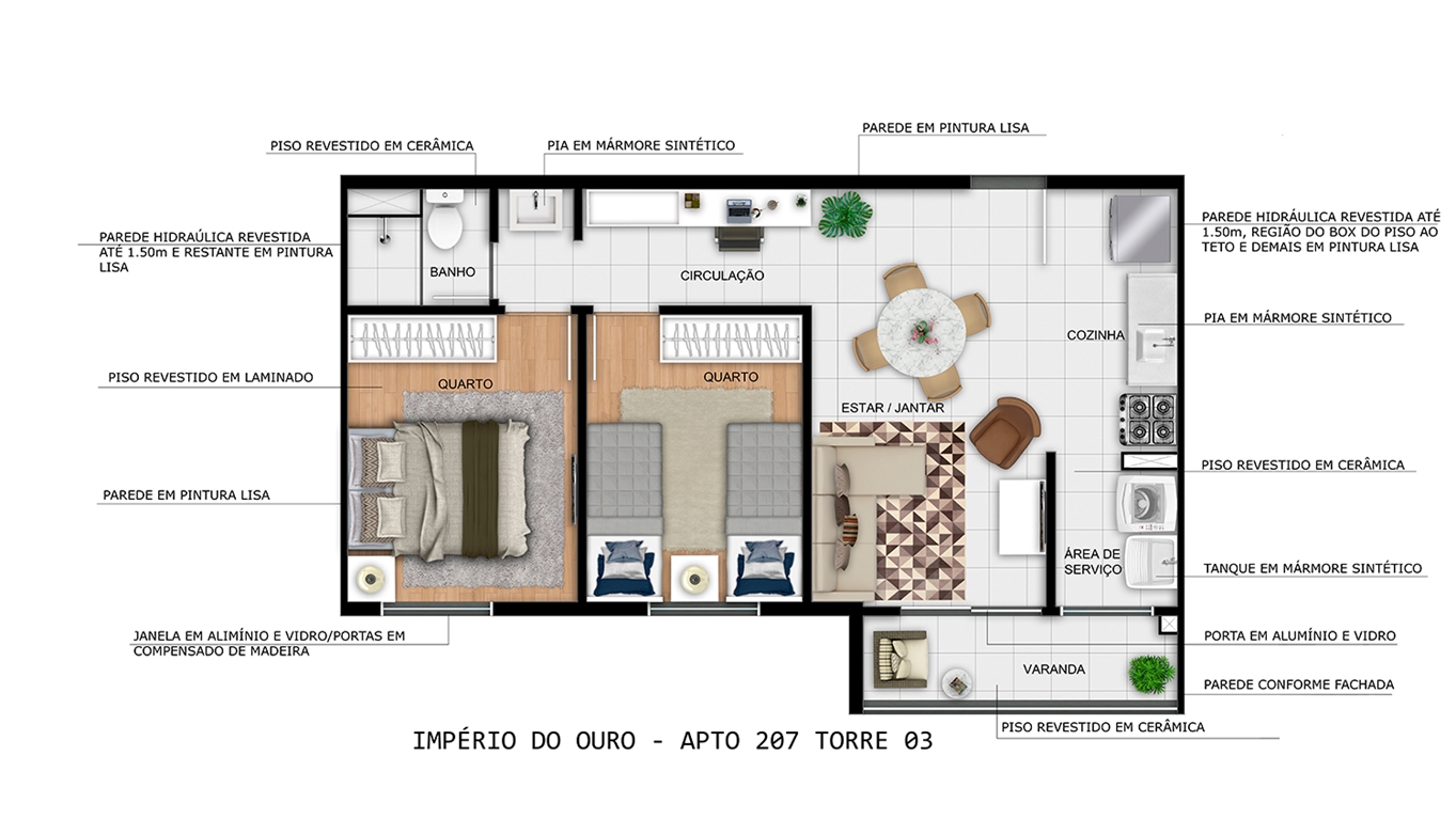 Residencial Império do Ouro - Foto 21