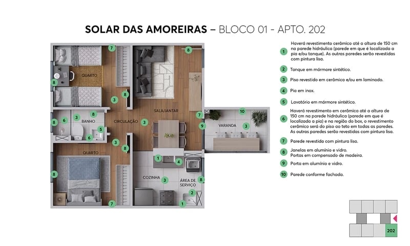 ESGOTADO - Residencial Solar das Amoreiras - Foto 14